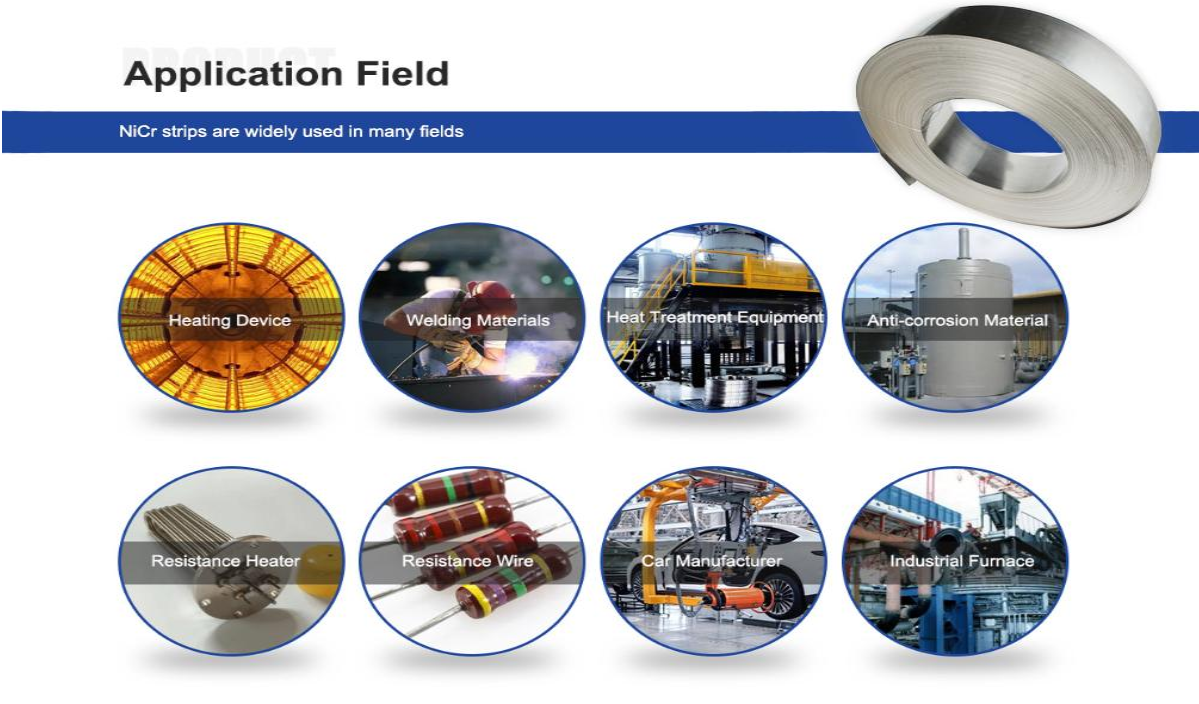 High-Quality Cr20Ni80 Nichrome Strip for Efficient Foam Cutting Tools