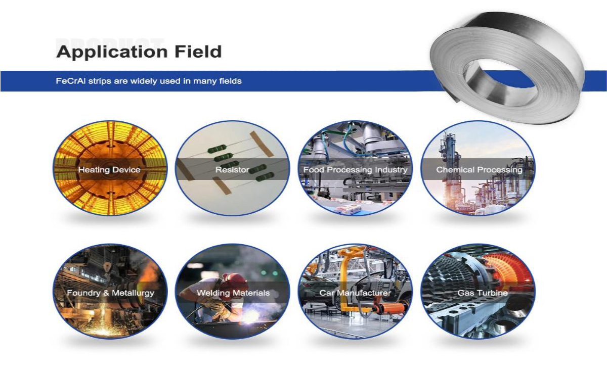 0Cr21Al6 FeCrAl Strip for High-Performance Ceramic Kiln Elements