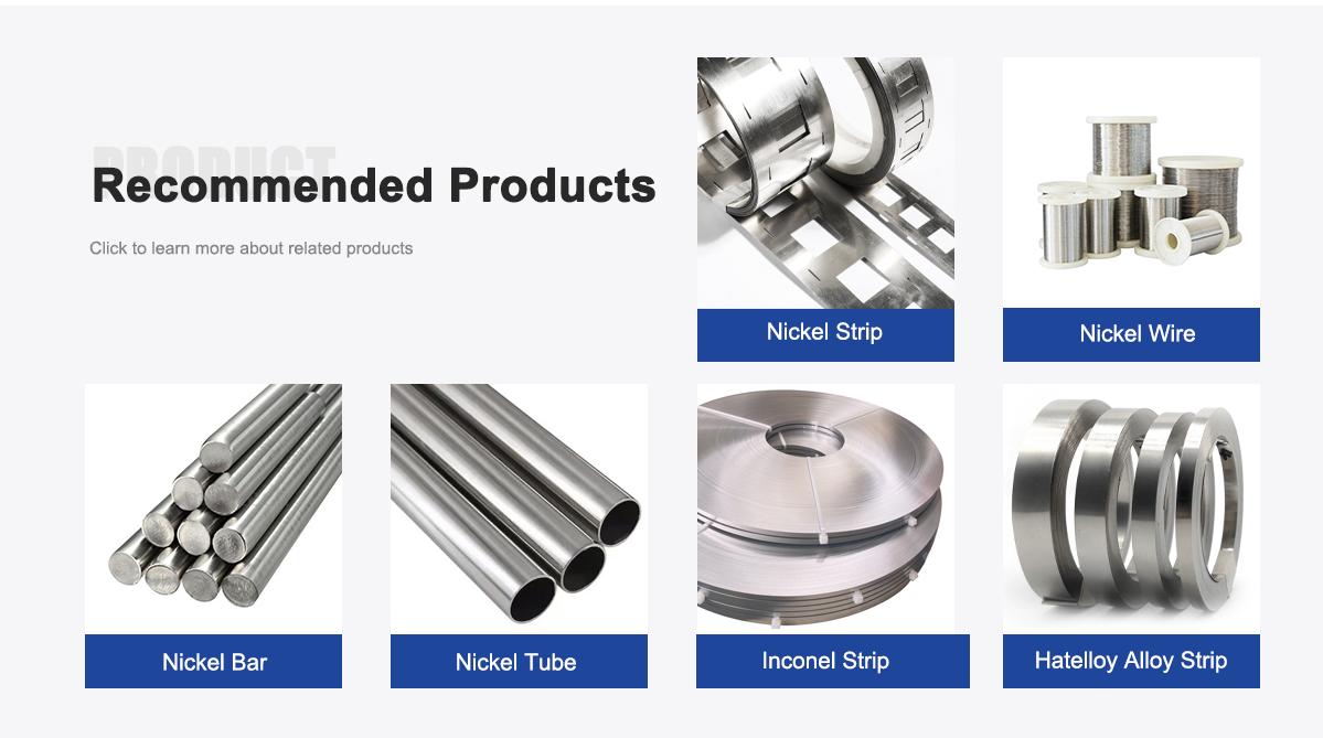 Nimonic75 Seamless Strip for Oxidation-Resistant Turbine Blades