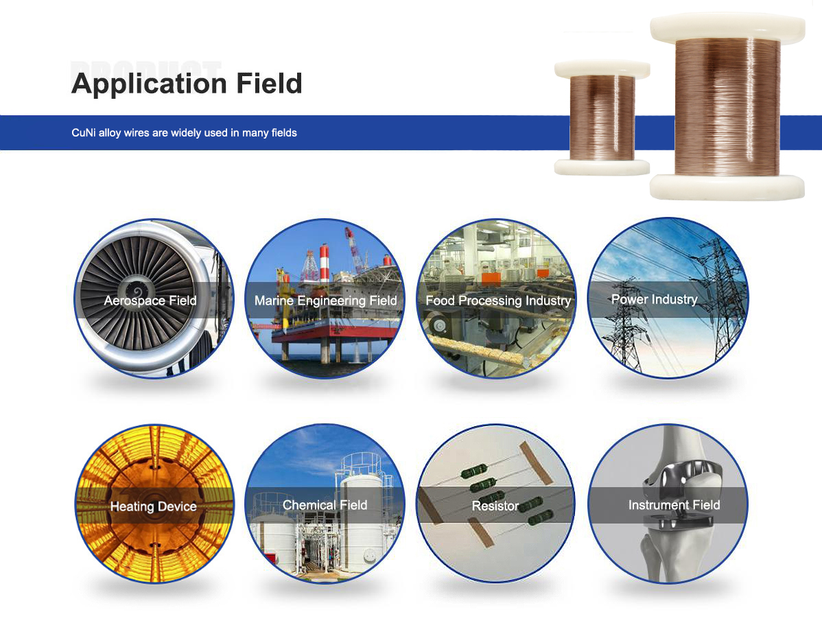 CuNi1 Copper Nickel Alloy Wire for Precision Resistance Applications